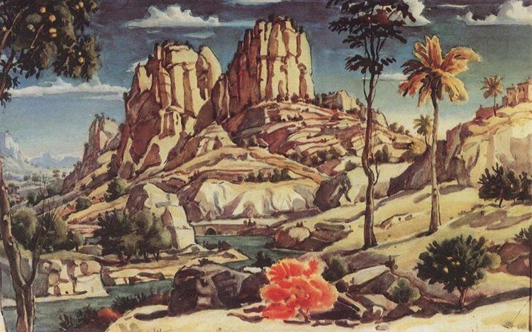 Memories of Mantegna, 1942 - Constantin Bogaïevski
