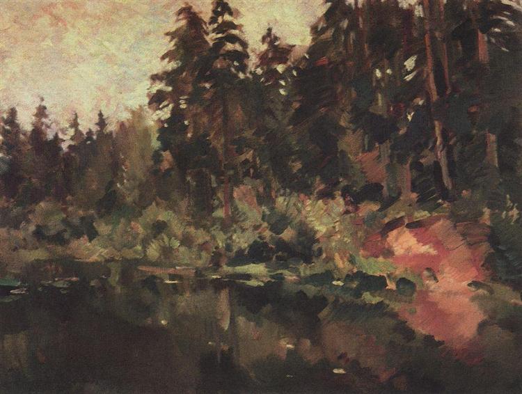 Pond, 1910 - Konstantin Alexejewitsch Korowin
