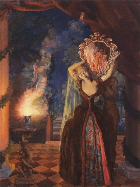 Enchantress, 1915 - Konstantin Somov