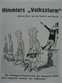 Himmler's 'Home Guard'. 'Wellcome all who crawls or flies'. - Кукринікси
