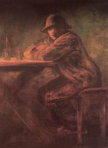 In the Tavern, 1899 - Laszlo Mednyanszky