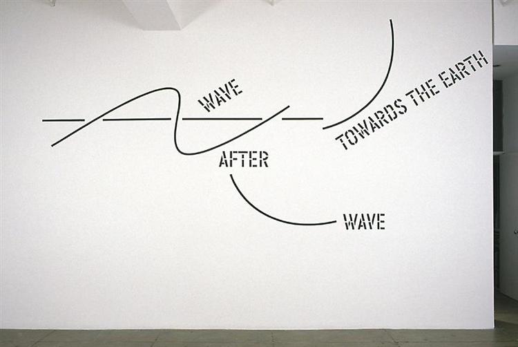 Wave After Wave, 2002 - Lawrence Weiner