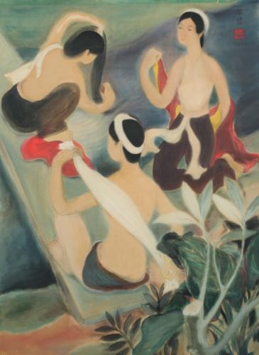 The Three Bathers, 1938 - Le Pho