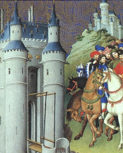 The Duke on a Journey - Limbourg brothers