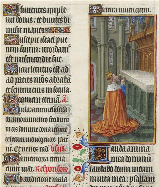 Psalm CXLV - Limbourg brothers