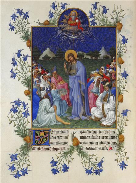 The Feeding of the Multitude - Limbourg brothers