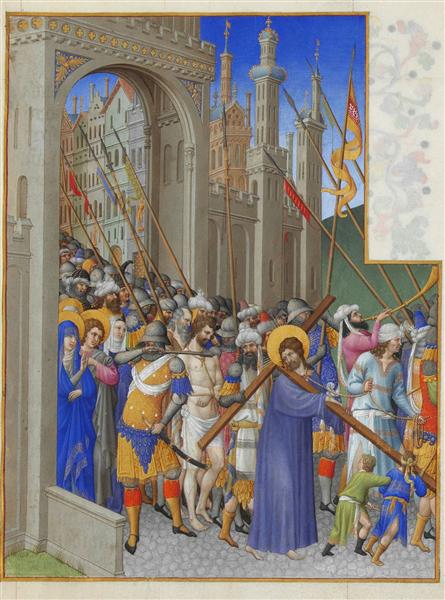 The Road to Calvary - Limbourg brothers