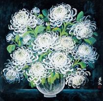 Chrysanthemums - Lin Fengmian