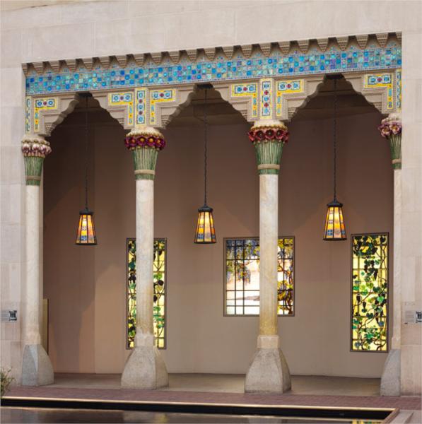 Loggia from Laurelton Hall, Oyster Bay, New York, 1905 - Louis Comfort Tiffany