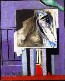 Still LIfe in front of the Balcony - Louis Marcoussis