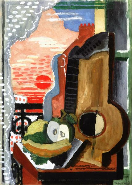 Still LIfe in front of the Window, 1920 - Луи Маркусси