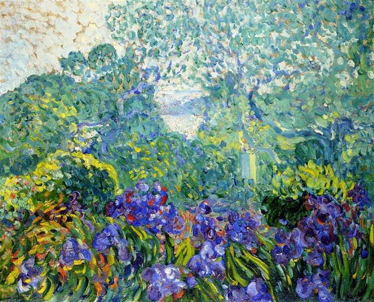 Landscape with Violet Irises, 1903 - Louis Valtat