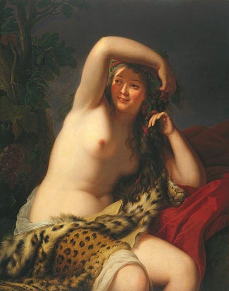 Bacchante, 1785 - Marie-Louise-Élisabeth Vigée-Lebrun