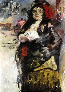 Carmencita (Wife of the Artist) - Lovis Corinth