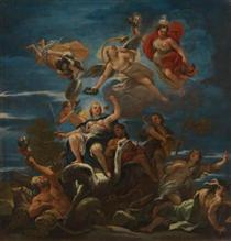 Allegory of Justice - Luca Giordano