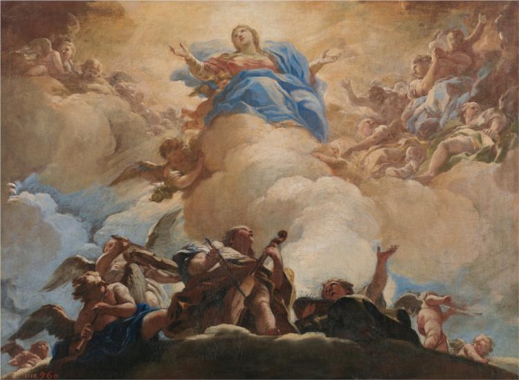 The Asumption of the Virgin, 1682 - Luca Giordano