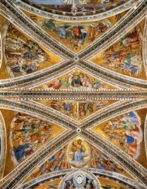 Ceiling Frescoes in the Chapel of San Brizio - Luca Signorelli