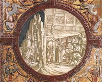 Dante and Virgil Entering Purgatory - Luca Signorelli