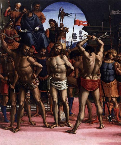 Flagellation, c.1505 - 盧卡·西諾萊利