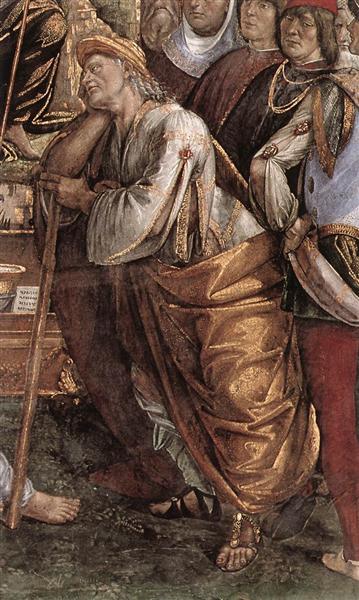 Moses's Testament and Death (detail), 1481 - 1482 - Лука Синьорелли
