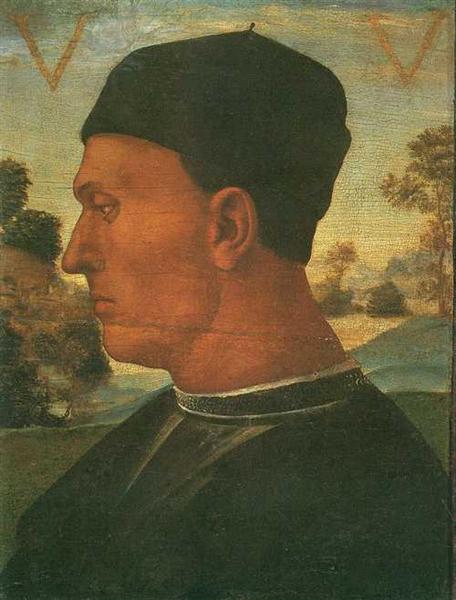 Portrait of Vitellozzo Vitelli, c.1492 - c.1496 - Luca Signorelli