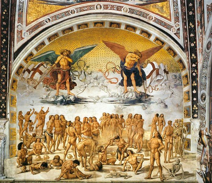 Resurrection of the Flesh, 1499 - 1502 - Лука Синьореллі
