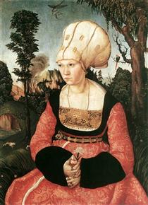 Anna Cuspinian - Lucas Cranach the Elder