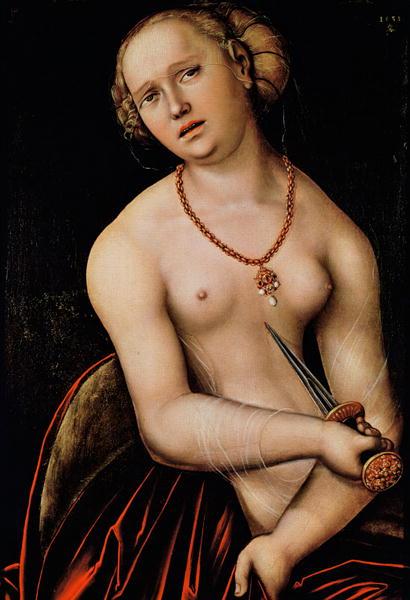 Lucretia, 1538 - 老盧卡斯·克拉納赫