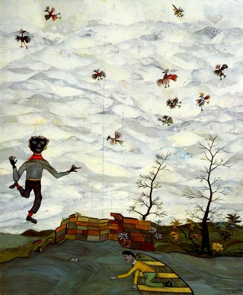 Пейзаж с птицами, 1940 - Люсьен Фрейд