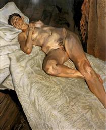 Naked Portrait - Луціан Фройд