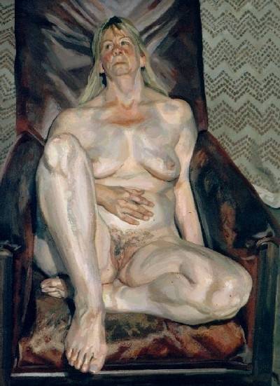 Naked Portrait, 1999 - 盧西安‧佛洛伊德