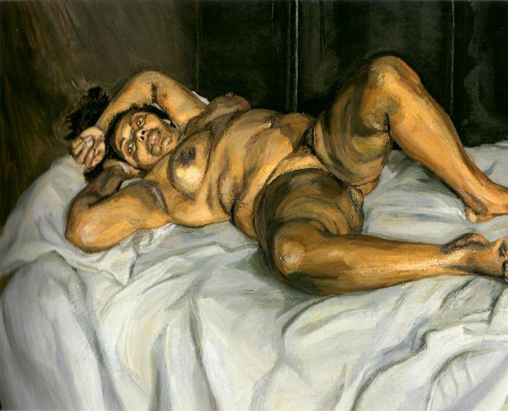 Naked Solicitor Lucian Freud Wikiart Org