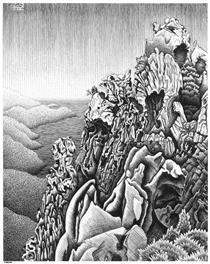 Calanques de Piana - Maurits Cornelis Escher