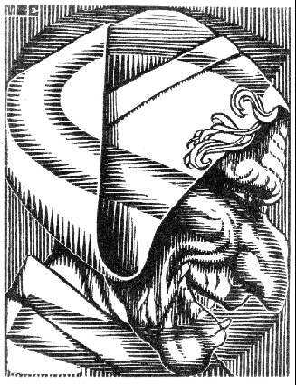 Initial S, 1931 - M. C. Escher