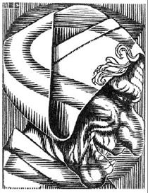 Initial S - Maurits Cornelis Escher