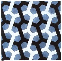 Interlaced Hexagon - M.C. Escher