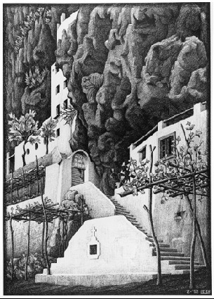 Сан-Козімо, Равелло, 1932 - Мауріц Корнеліс Ешер