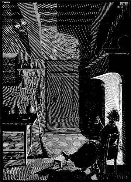 Scholastica Illustration, 1931 - M.C. Escher