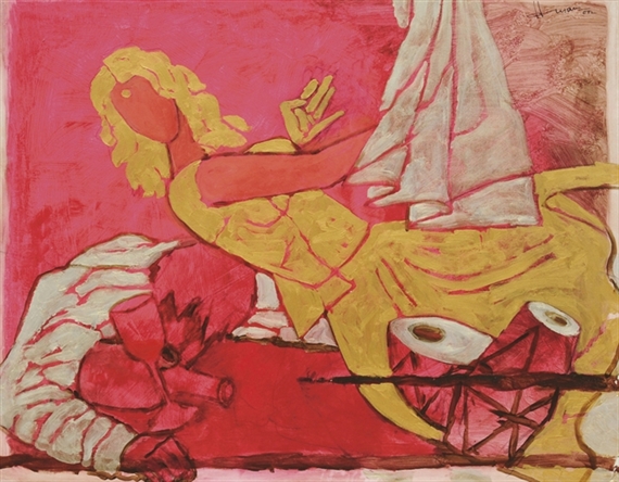 Untitled (Devdas Series), 2002 - Maqbool Fida Husain