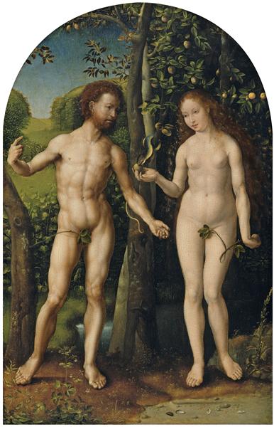 Adam and Eve, c.1510 - Mabuse