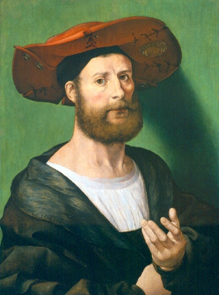 Автопортрет, c.1517 - Мабюз