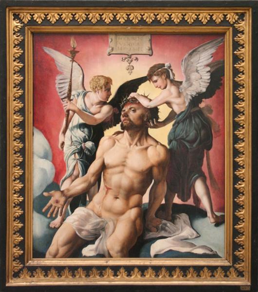 The Man of Sorrows, 1532 - Мартен ван Гемскерк