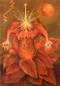 Flower of Life (Flame Flower) - Frida Kahlo