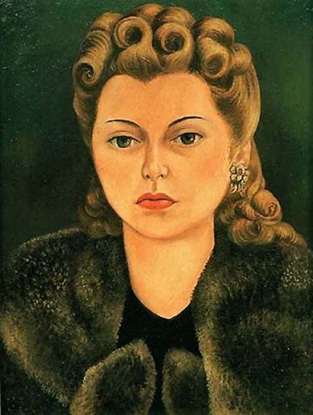 Portrait of Natasha Gelman, 1943 - Frida Kahlo