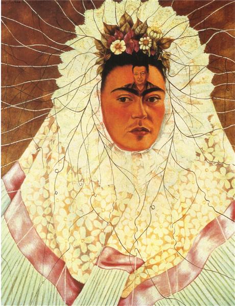 Self Portrait as a Tehuana, 1940 - 1943 - Frida Kahlo