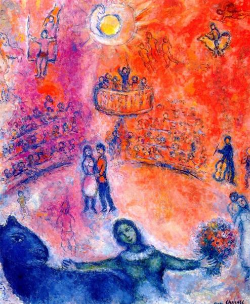 Circus, c.1980 - Marc Chagall