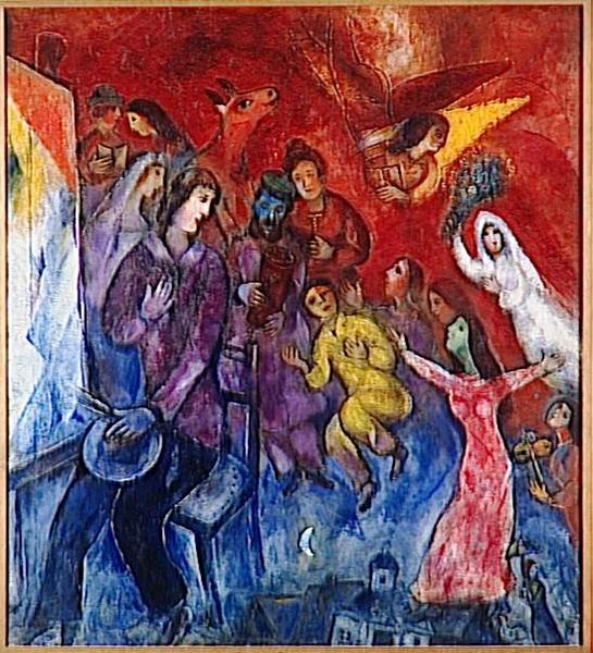 The Appearance of the artist's family, 1935 - 1947 - Марк Шагал