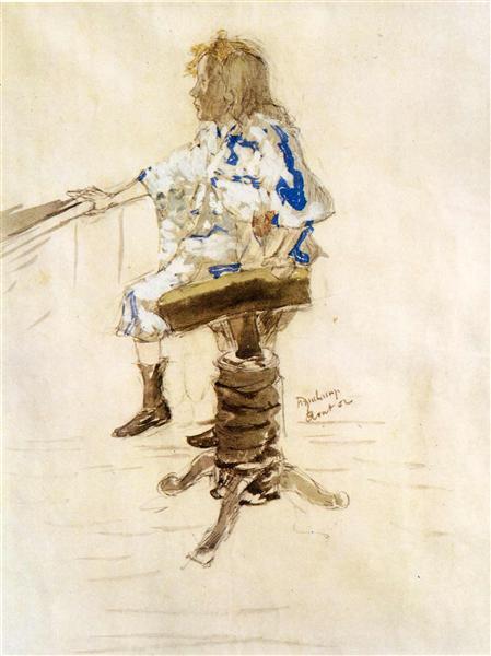 Портрет Івон Дюшан, 1901 - Марсель Дюшан