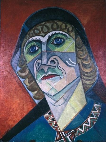 Self-portrait - Marija Bronislawowna Worobjowa-Stebelskaja