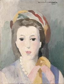 Woman with Turban - Marie Laurencin